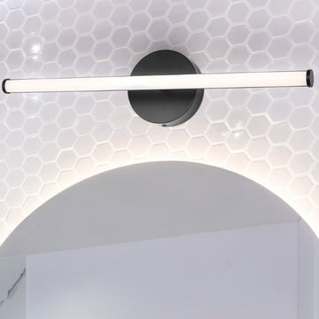 Emerson 20.25" Modern Industrial 360-Degree Rotatable Aluminum Integrated LED Vanity Light - JONATHAN Y